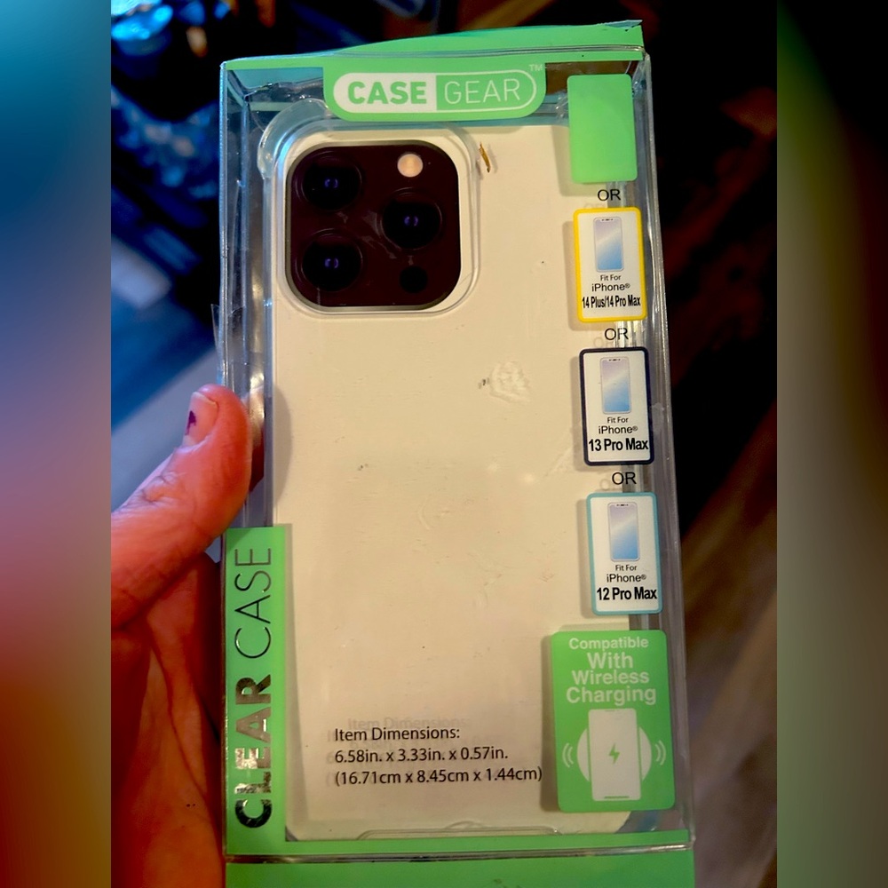 CaseGear clear phone case